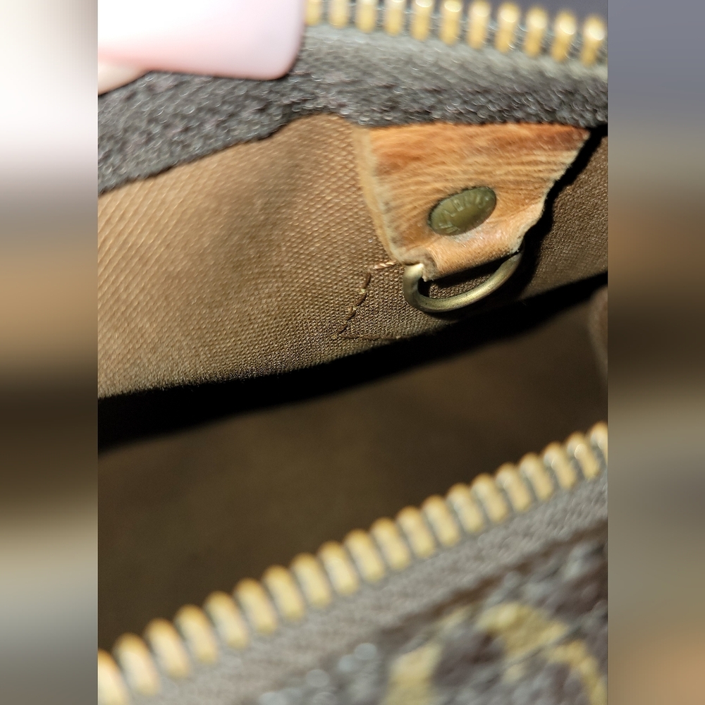 Louis Vuitton Monogram Canvas Handbag Speedy 25 - Picture 13 of 16